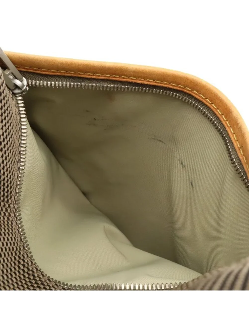 Louis Vuitton Damier Geant Shoulder Bag Crossbody Citadin Canvas Khaki